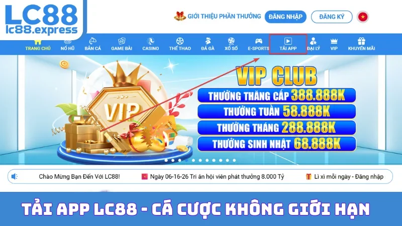 Tải App LC88